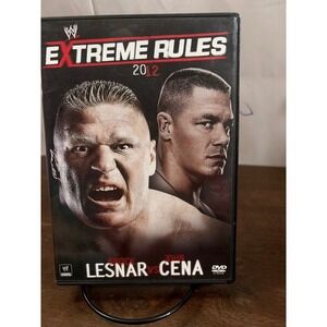 WWE Extreme Rules 2012 DVD Excellent Brock Lesnar vs John Cena